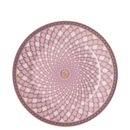 Talerz 18 cm Signum różowy