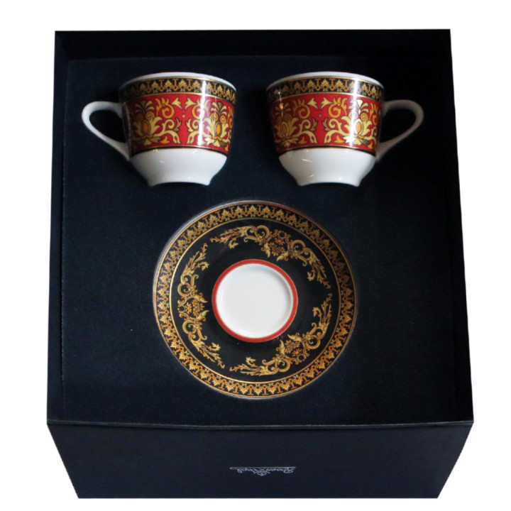 Zestaw 2 filiżanek espresso Versace Medusa