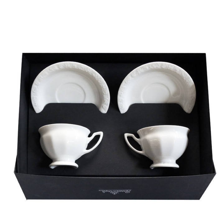 Porcelanowy zestaw kawowy Maria Biała Rosenthal