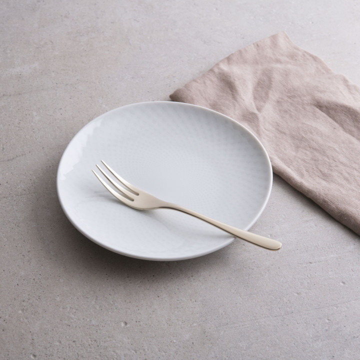 Zestaw 6 widelczyków do ciasta Taste szampan antique Sambonet
