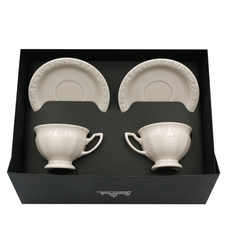 Porcelanowy zestaw kawowy Maria en Vogue Sand Rosenthal