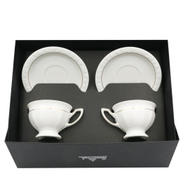Porcelanowy zestaw kawowy Maria Goldlinie Rosenthal