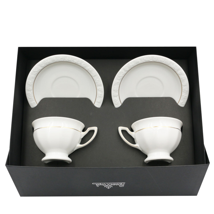 Porcelanowy zestaw kawowy Maria Goldlinie Rosenthal