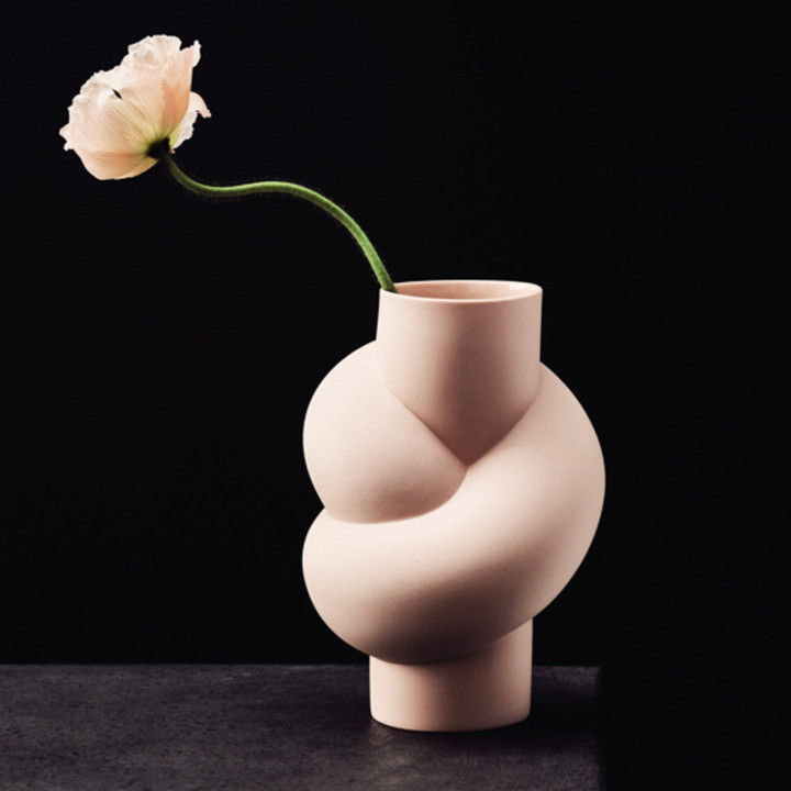 Porcelanowy wazon Node White 25 cm Rosenthal