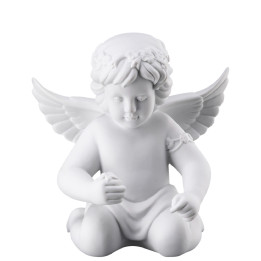 Porcelanowy anioł duży z wiankiem Rosenthal