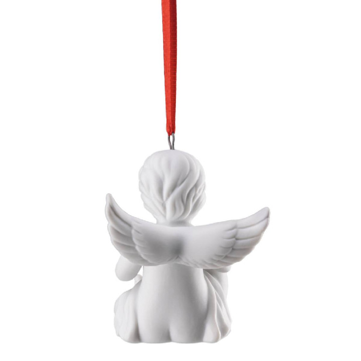 Porcelanowa zawieszka aniołek malarz Rosenthal