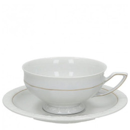Porcelanowa filiżanka do herbaty Maria Goldlinie Rosenthal