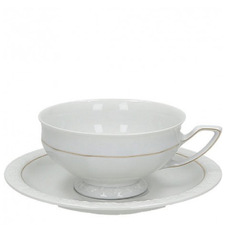Porcelanowa filiżanka do herbaty Maria Goldlinie Rosenthal