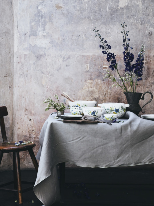 Porcelanowa bulionówka Alpejski Ogród Rosenthal