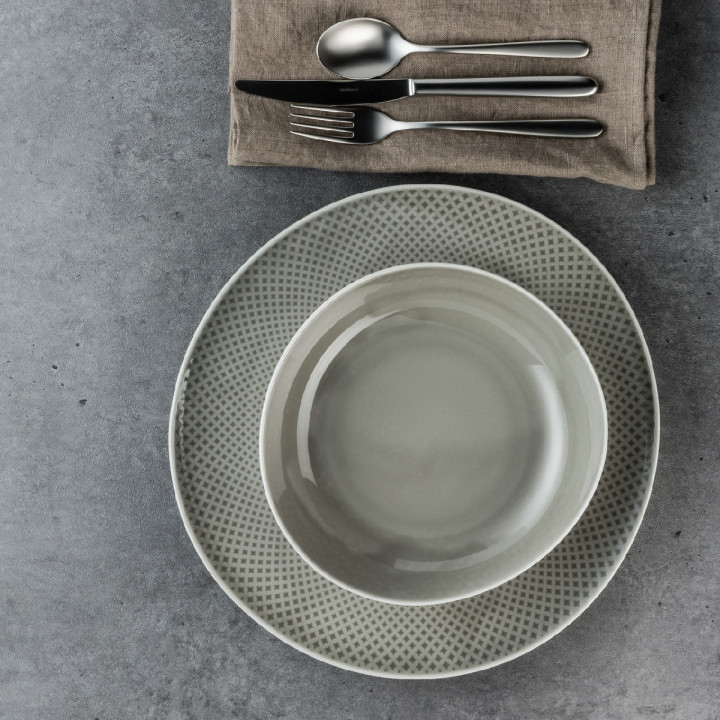 Talerz 22 cm Junto Pearl Grey Rosenthal