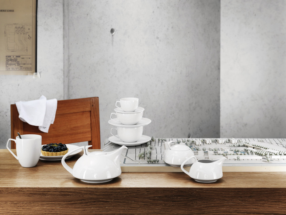 Porcelanowy dzbanek do kawy TAC Gropius Rosenthal