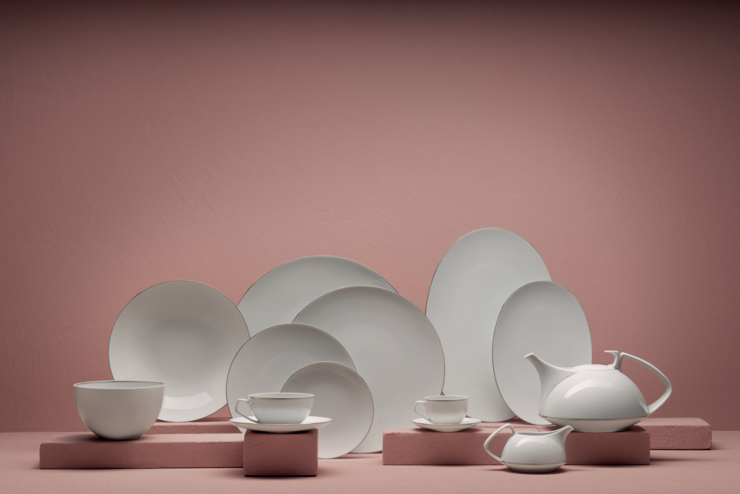 Porcelanowy dzbanek do wody TAC Gropius Rosenthal