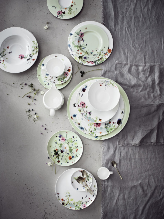 Porcelanowy zestaw 4 częściowy Wiosenny Ogród Rosenthal