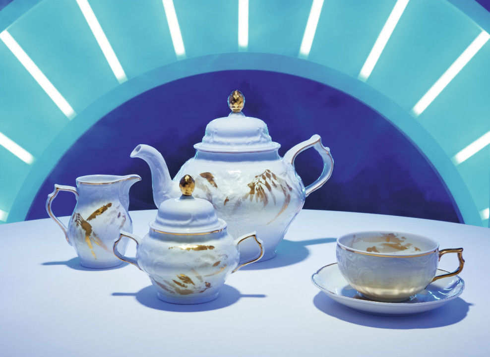 Porcelanowa cukiernica Sanssouci Midas Rosenthal