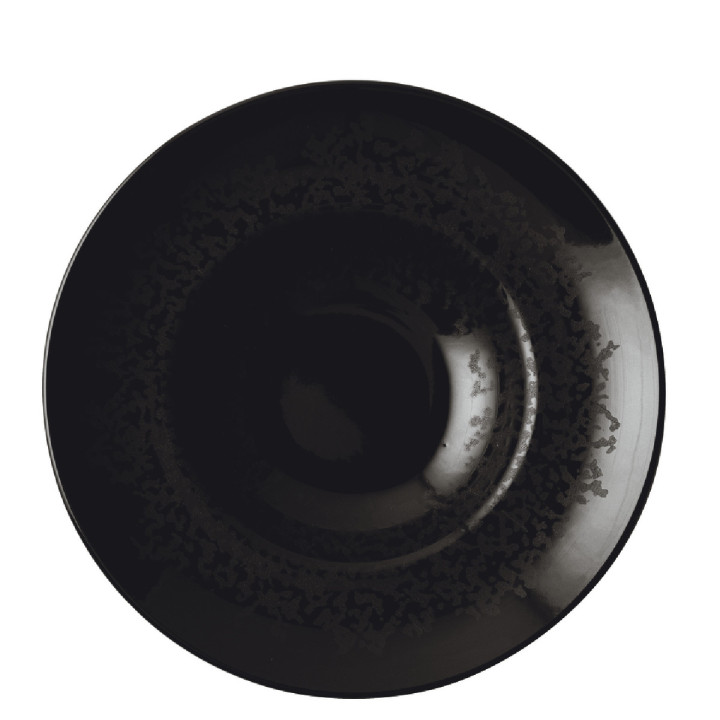 Porcelanowy talerz do makaronu 27 cm Eclipse Night Arthur Krupp