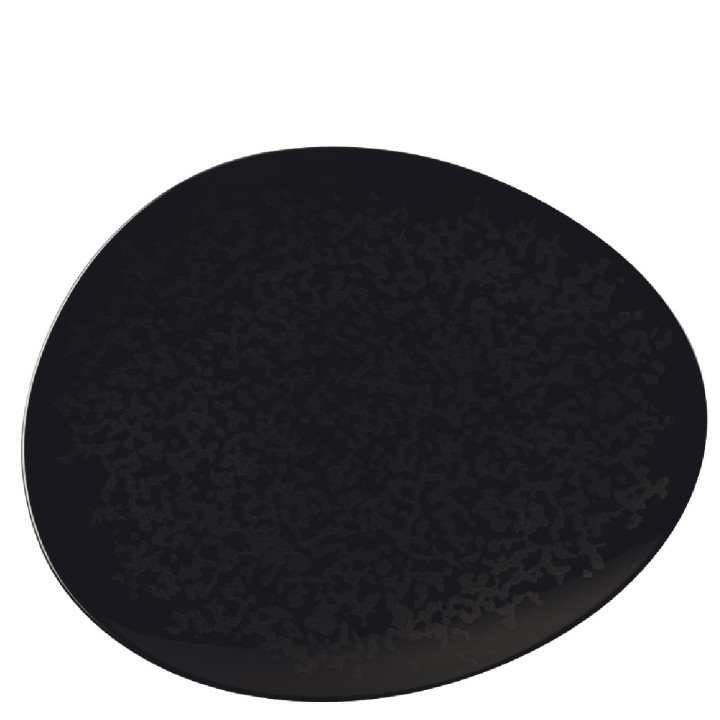 Porcelanowy talerz owalny 31,5 cm Eclipse Night Arthur Krupp