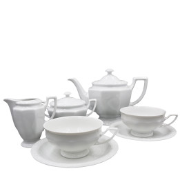 Porcelanowy zestaw herbaciany Maria Biała Rosenthal