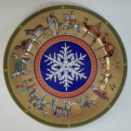 Podtalerz 30 cm Versace Christmas Cortego de Noel