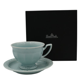 Porcelanowa filiżanka do kawy Maria En Vogue Mint w opakowaniu upominkowym Rosenthal