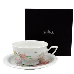 Porcelanowa filiżanka do herbaty Maria Róża w opakowaniu upominkowym Rosenthal