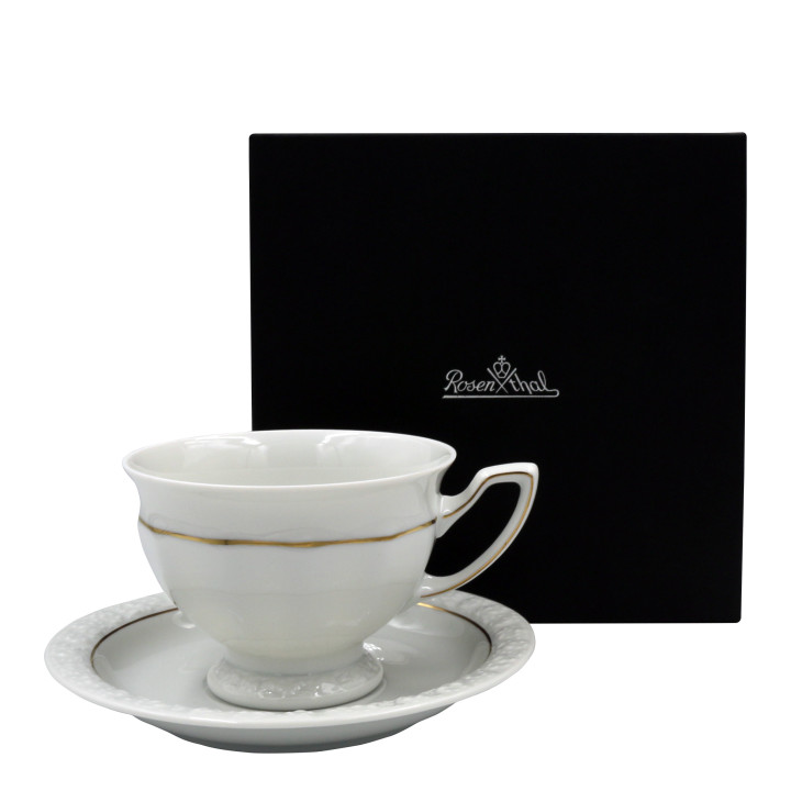 Porcelanowa filiżanka do kawy Maria Goldlinie w opakowaniu upominkowym Rosenthal