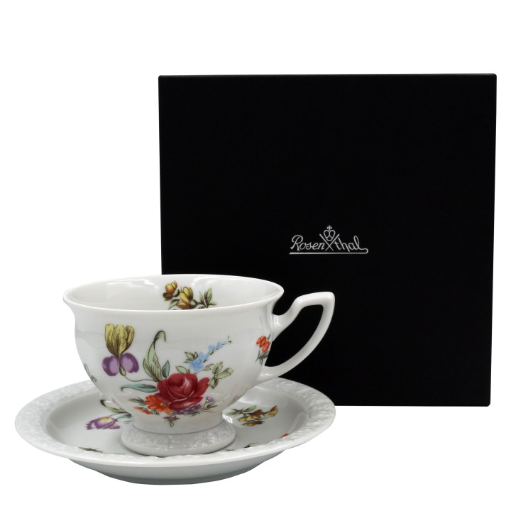Porcelanowya filiżanka do kawy Maria Bukiet Letni w opakowaniu upominkowym Rosenthal