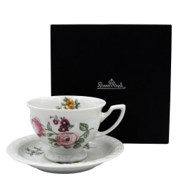 Porcelanowa filiżanka do kawy Maria Flowers w opakowaniu upominkowym Rosenthal