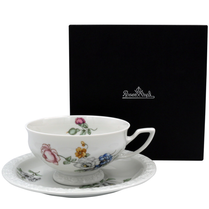 Porcelanowa filiżanka do herbaty Maria Flowers w opakowaniu upominkowym Rosenthal