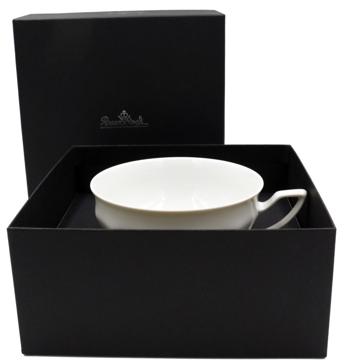 Porcelanowa filiżanka do herbaty Maria Biała Rosenthal w opakowaniu upominkowym