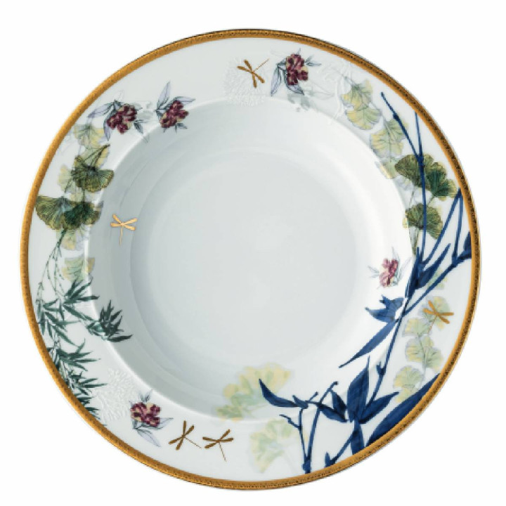 Porcelanowy talerz 22 cm głęboki Turandot Rosenthal