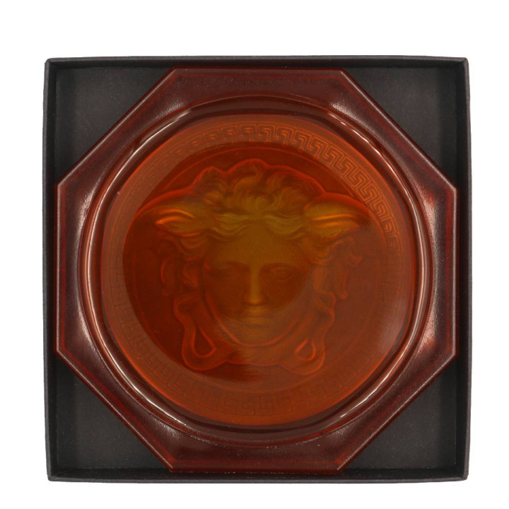 Versace-Podstawka pod szklankę bursztynowa