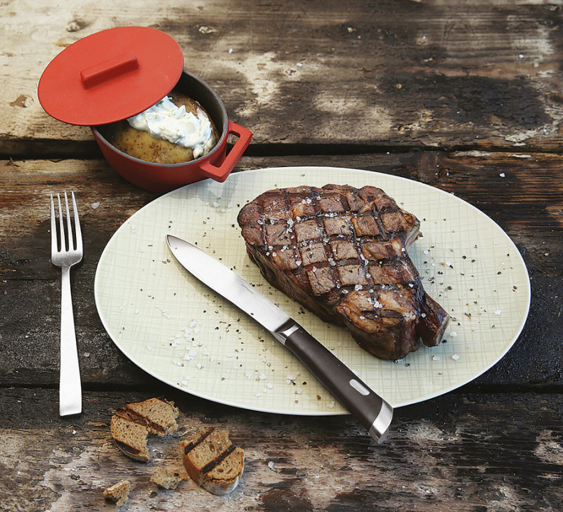 Zestaw 3 noży do steków T-Bone Sambonet
