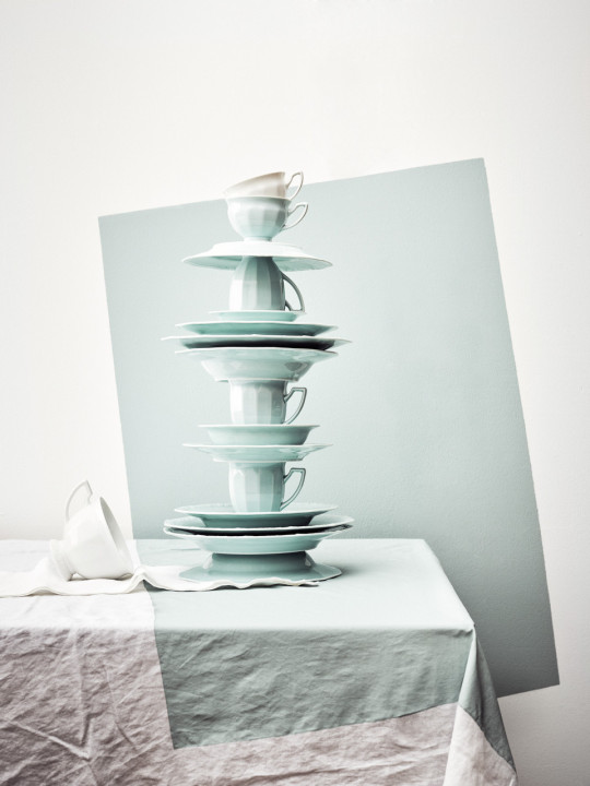 Porcelanowa filiżanka do kawy Maria En Vogue Mint w opakowaniu upominkowym Rosenthal