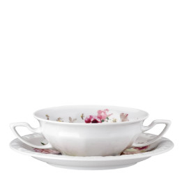 Porcelanowa bulionówka z podstawką Maria Róża Rosenthal