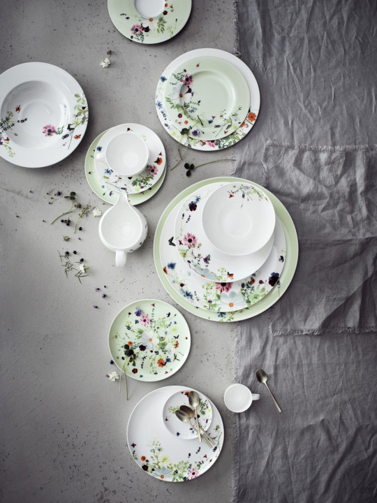 Porcelanowy talerz 23 cm Brillance Wiosenny Ogród Rosenthal