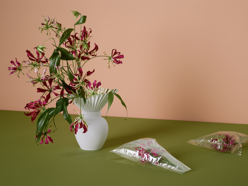 Porcelanowy wazon Falda 27 cm Rosenthal