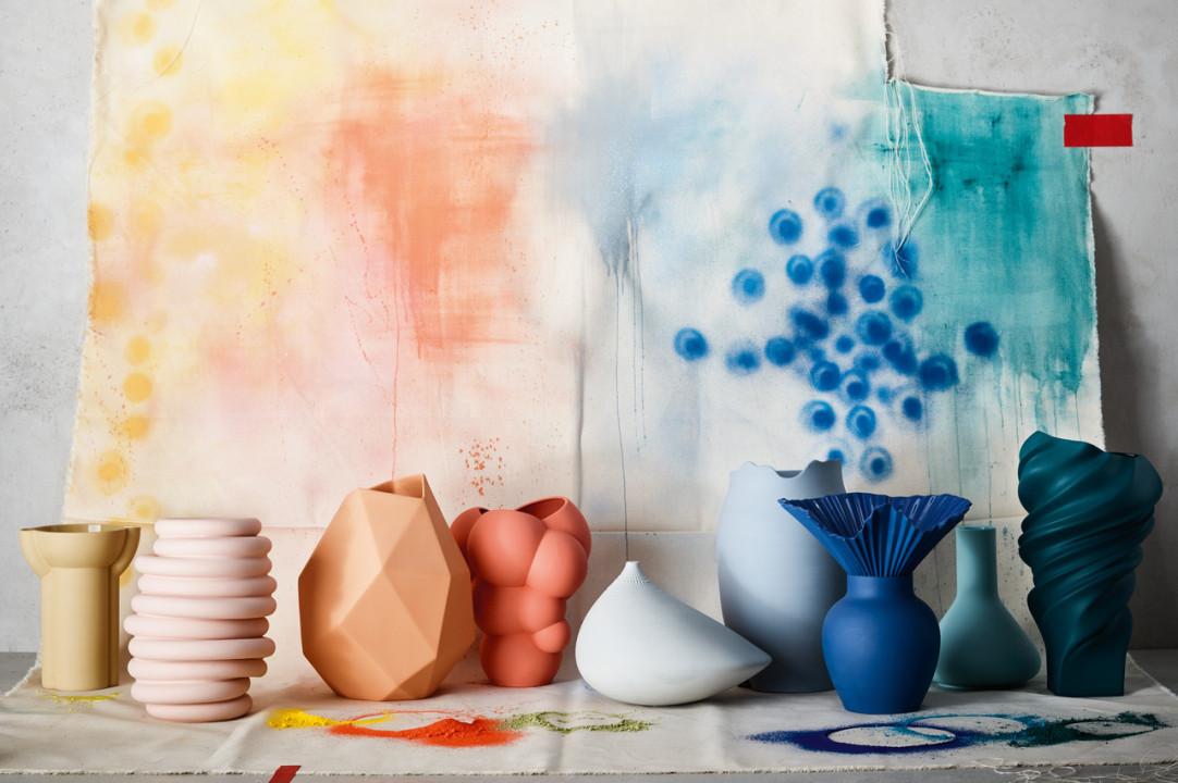 Porcelanowy wazon Skum Coral mini 10 cm Rosenthal