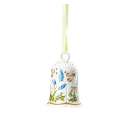 Porcelanowy dzwonek 7 cm kwiaty Wielkanoc Hutschenreuther