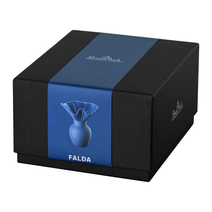 Porcelanowy wazon Falda Midnight mini 10 cm Rosenthal