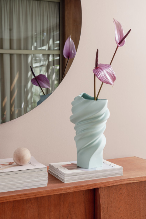 Porcelanowy wazon Squall Mint 32 cm Rosenthal