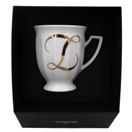 Porcelanowy kubek mały Maria Biała alfabet ,,Z" Rosenthal