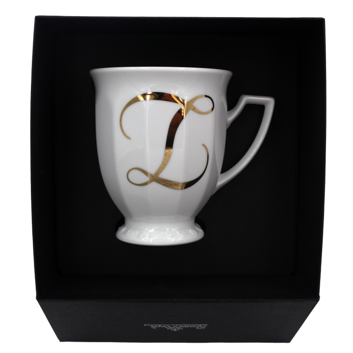 Porcelanowy kubek mały Maria Biała alfabet ,,Z" Rosenthal