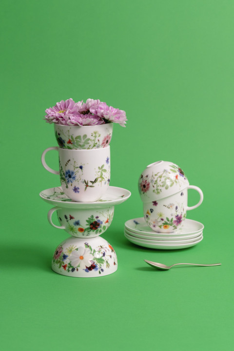 Porcelanowy kubek Wiosenny Ogród motyw 3 Rosenthal