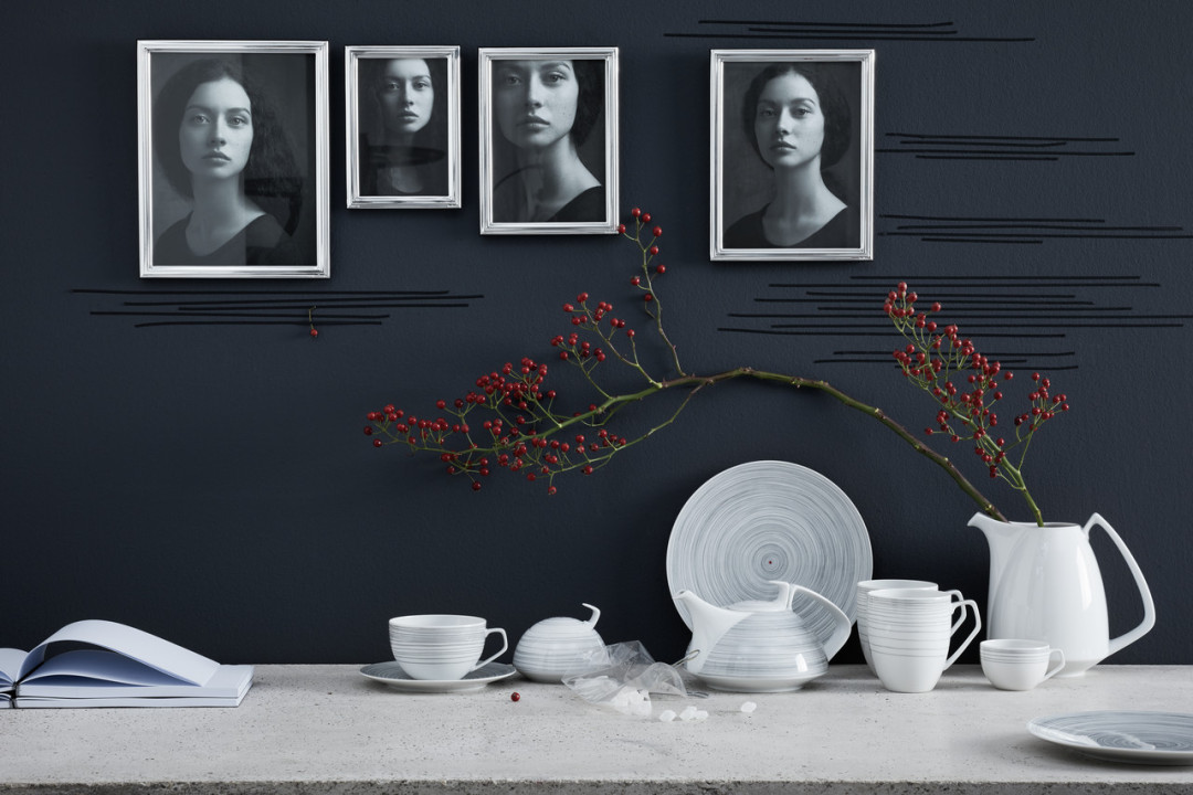 Porcelanowa filiżanka kombi TAC Gropius Stripes Rosenthal