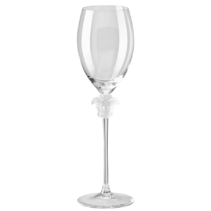 Kieliszek do wina białego Versace Crystal Medusa Lumiere