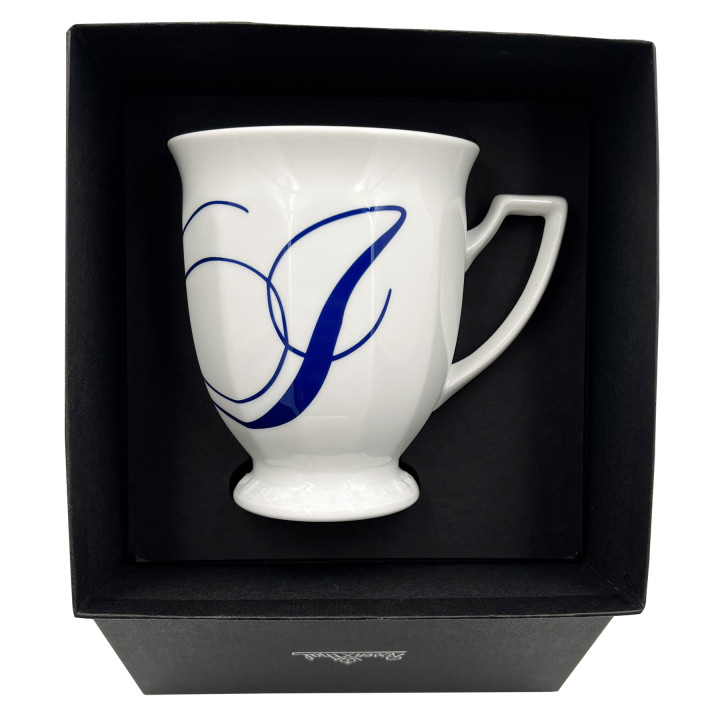 Porcelanowy kubek mały Maria Biała alfabet ,,I" Rosenthal