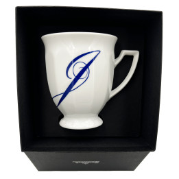 Porcelanowy kubek mały Maria Biała alfabet ,,J" Rosenthal
