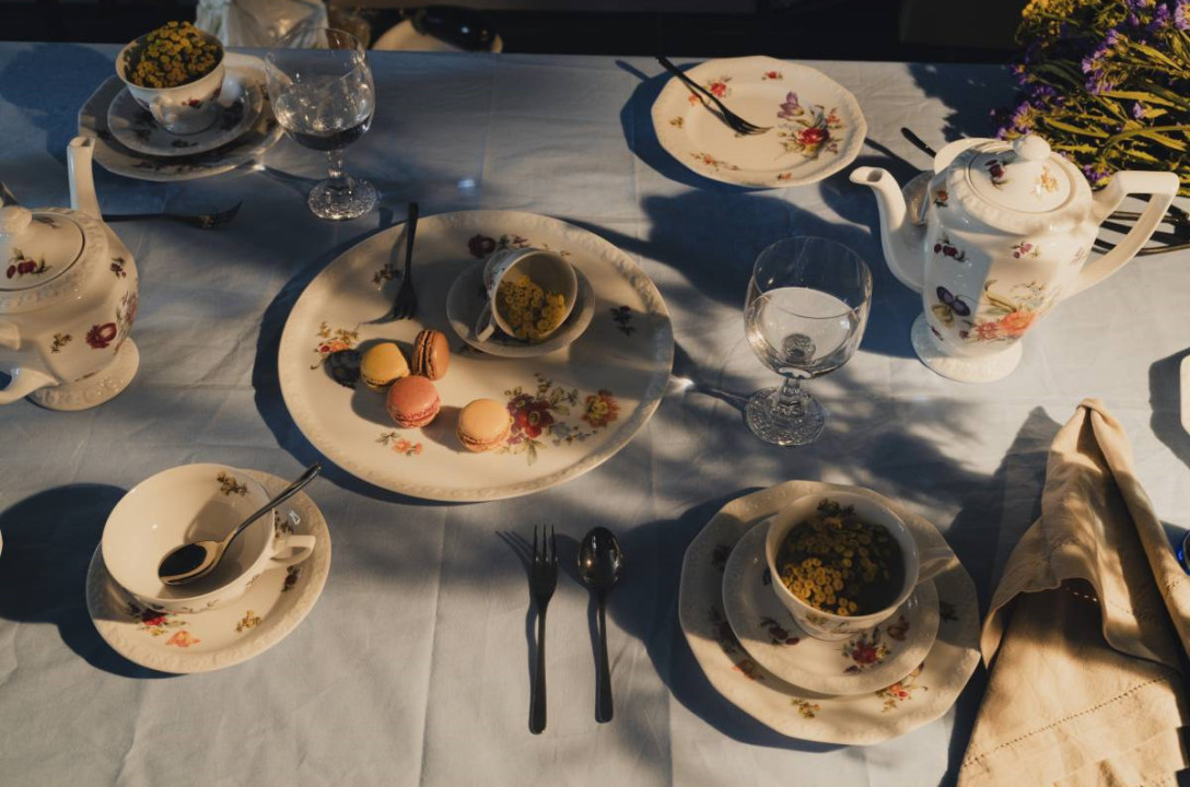 Porcelanowa filiżanka do kawy Maria Bukiet Letni Rosenthal