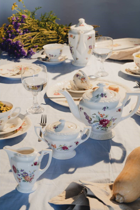 Porcelanowa filiżanka do kawy Maria Bukiet Letni Rosenthal
