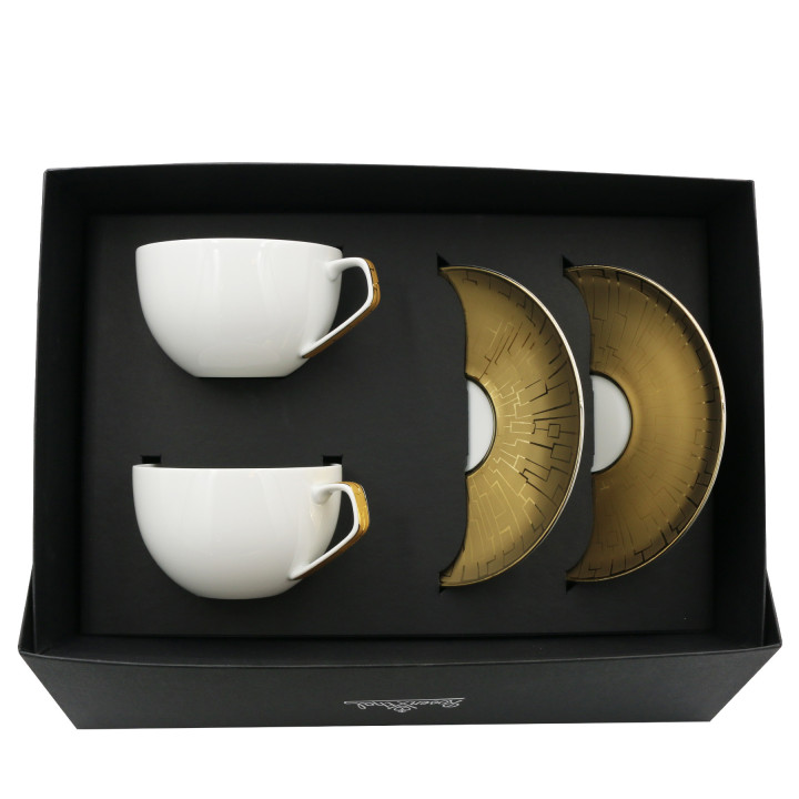 Porcelanowy zestaw kombi TAC Skin Gold Rosenthal
